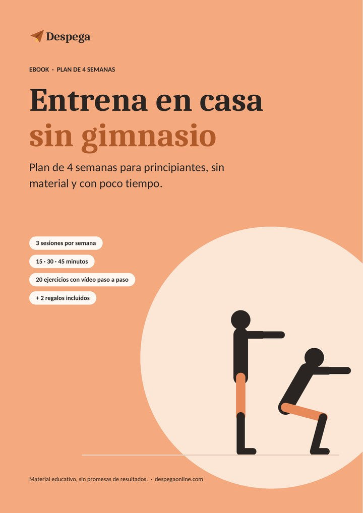 Portada del ebook Entrena en casa sin gimnasio